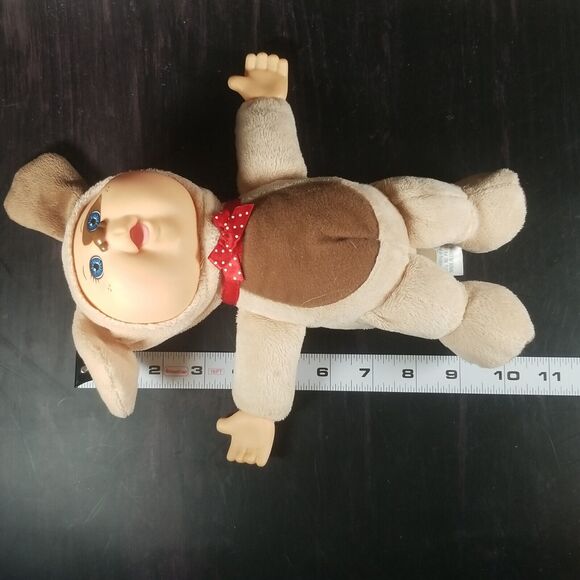 Cabbage Patch Kids 10" Doll With Dog Costume Make-up By CPK 2016 - Picture 6 of 15